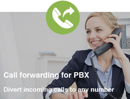 Call forwarding for PBX