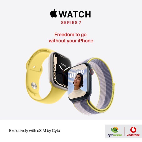 Πρώτοι οι πελάτες της Cyta απολαμβάνουν  τις πλήρεις δυνατότητες του Apple Watch με Cellular