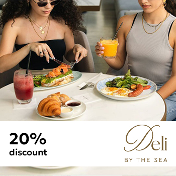 Deli by the sea 20% discount