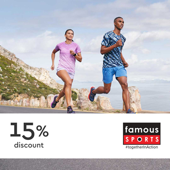 Famous Sports 20% discount